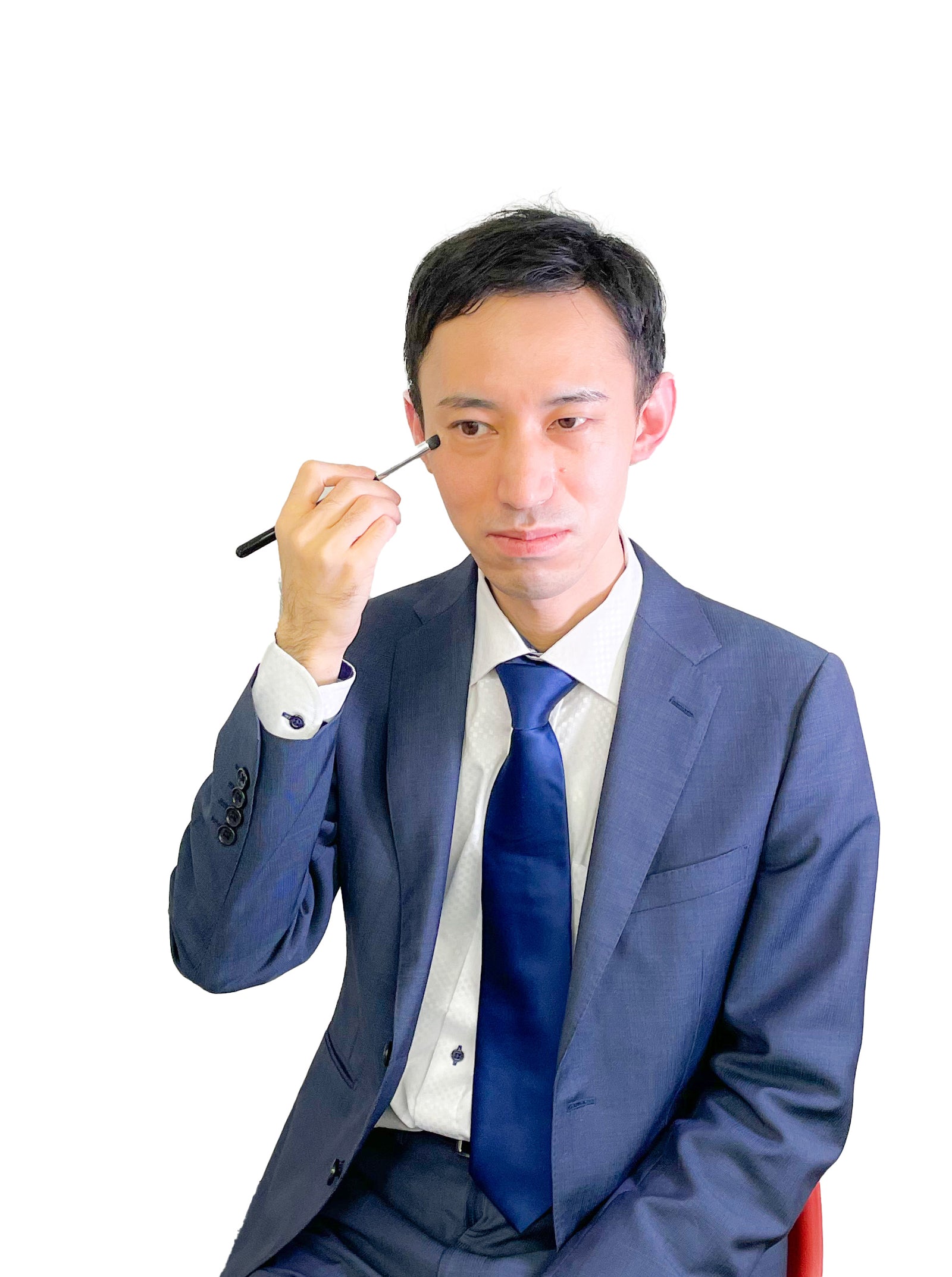 Belviso】メンズ用身だしなみキット(眉整えキット&メイクブラシセット
