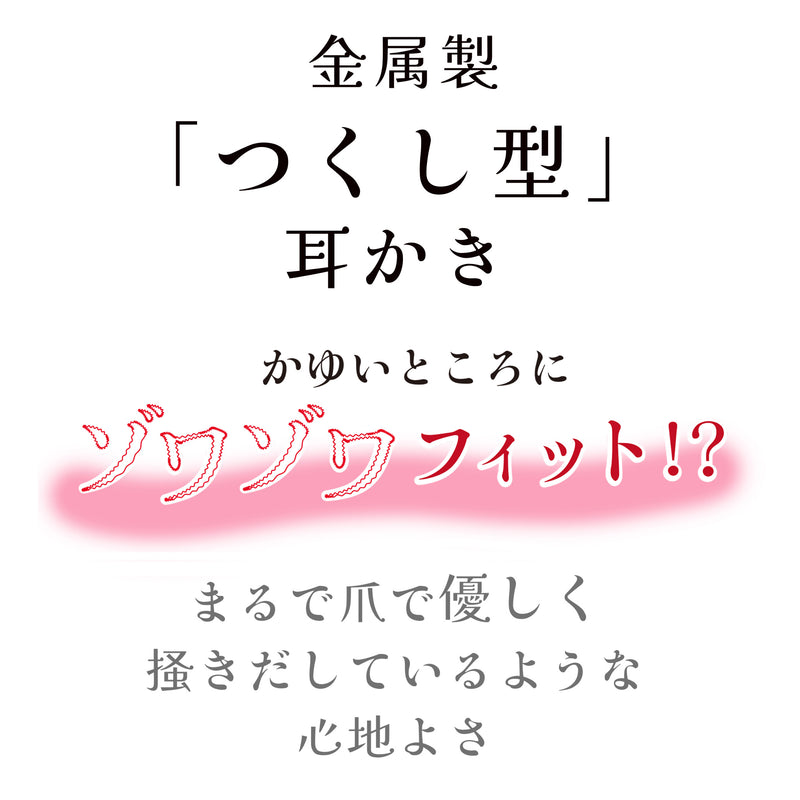 耳そうじをまじめに考えたら「つくし型」にたどりつきました