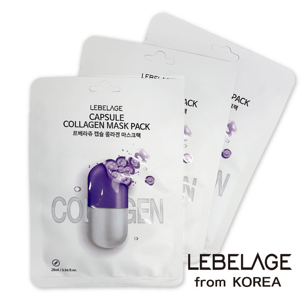 【LEBELAGE】COカプセルマスク 容量28㎖ 1枚入