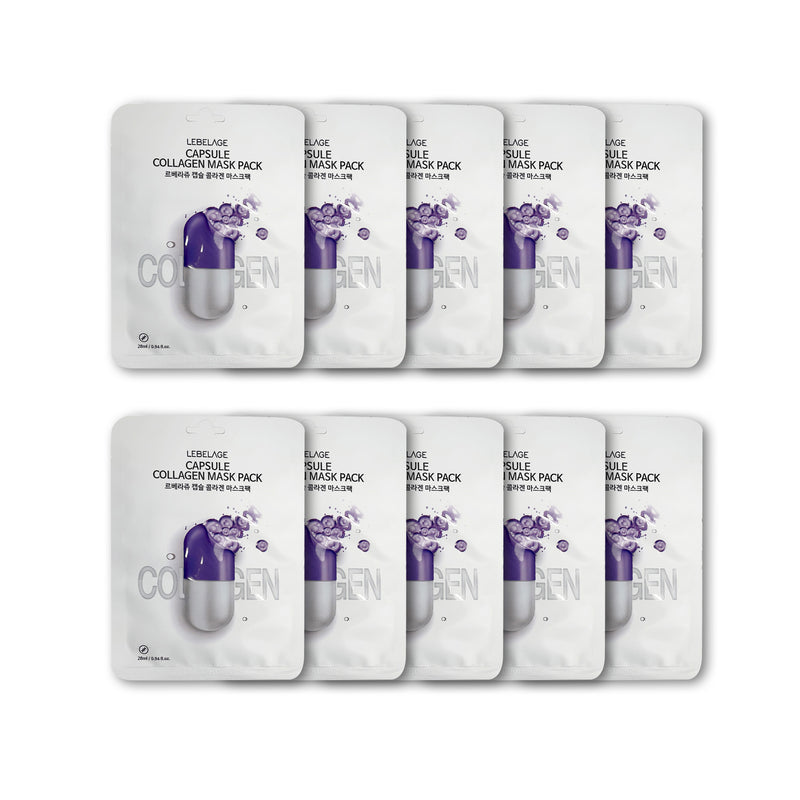 【LEBELAGE】COカプセルマスク 容量28㎖ 1枚入